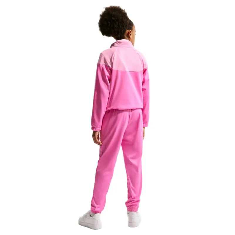 Nike Kids Dri-Fit Poly Knit Full Zip - playful pink/pink rise/white