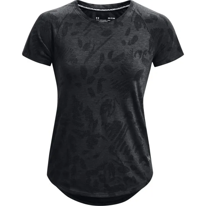 Under Armour Women's UA Streaker Forest Short Sleeve - black/reflective