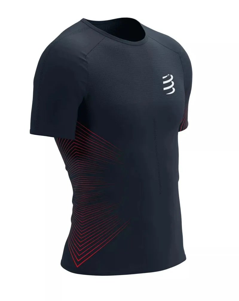 Compressport Performance SS - salute/high risk red