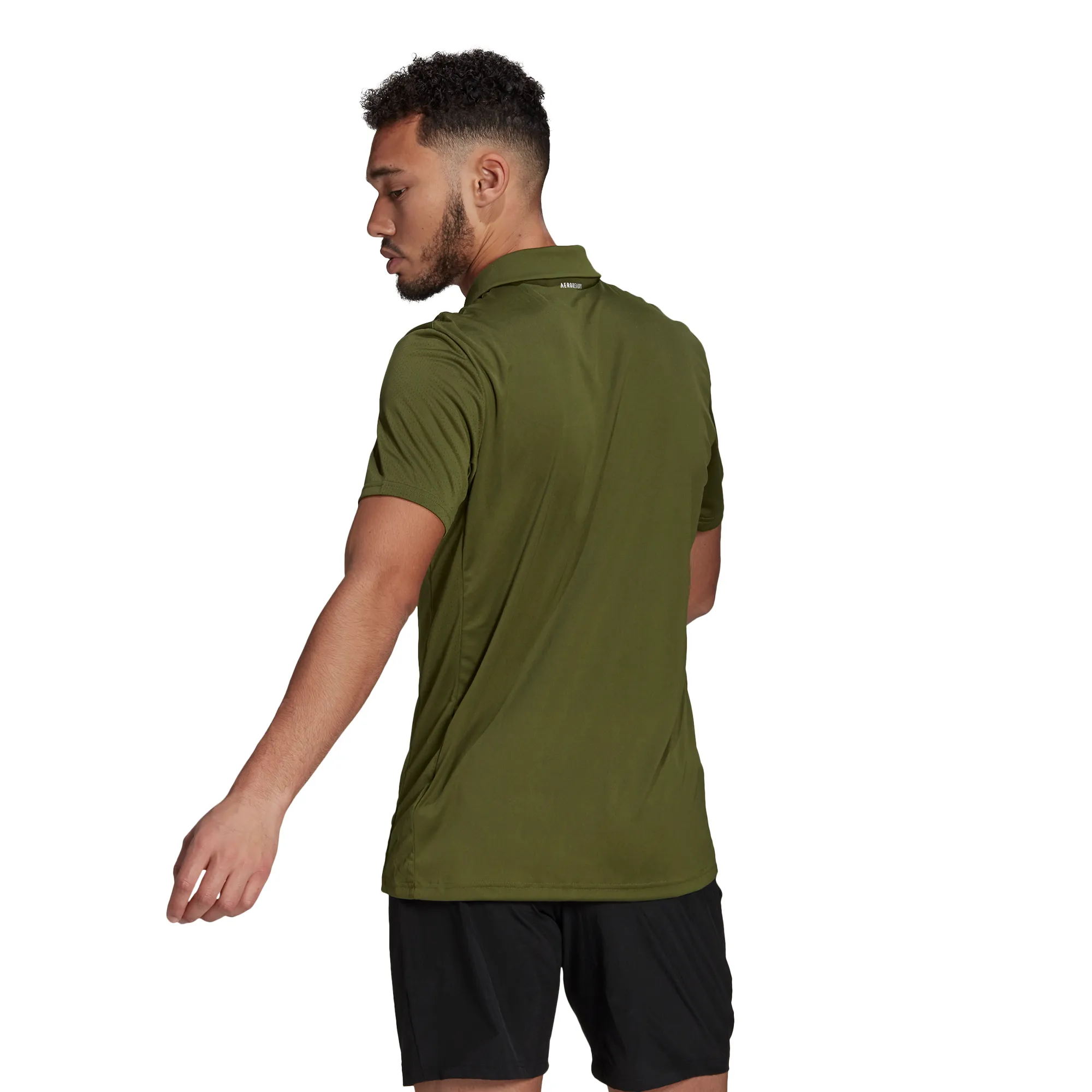Adidas Club Polo M - wild pine/white