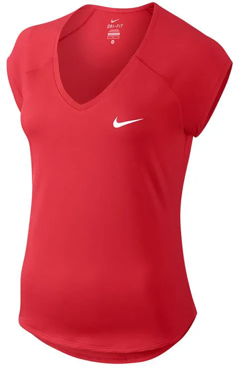 Nike Court W Pure Top - action red/white
