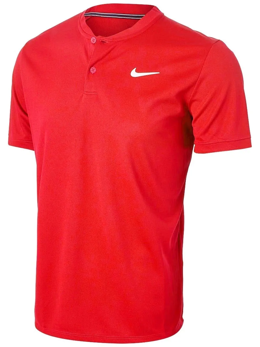 Nike Court Dri-Fit Polo Blade - university red/white