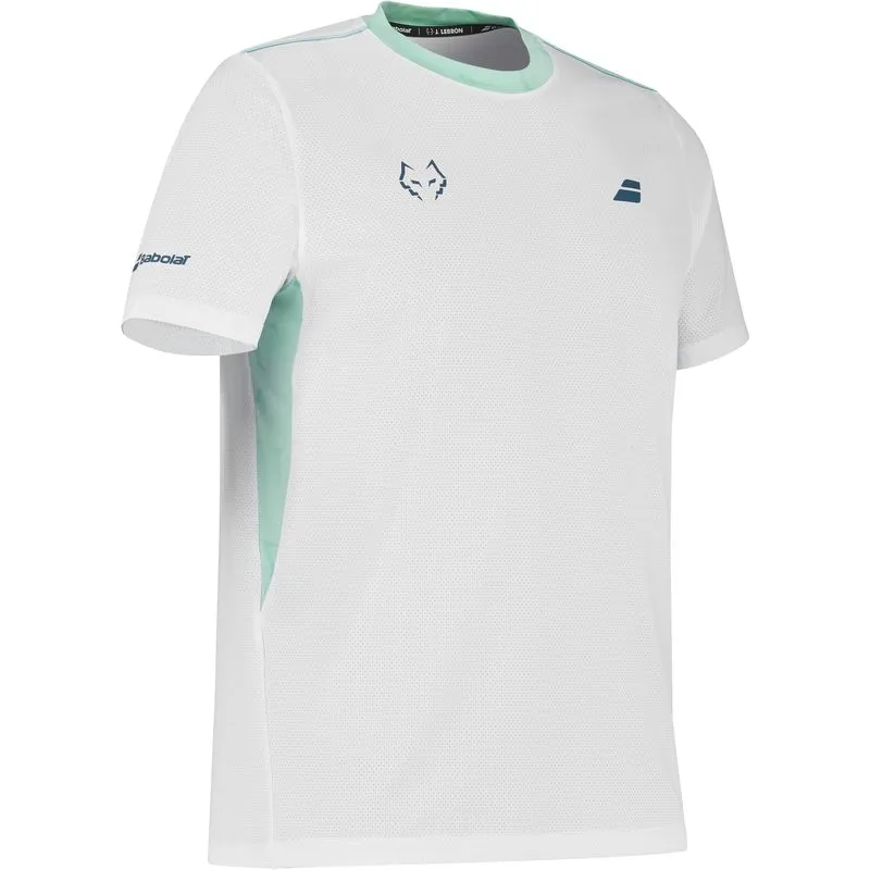 Babolat Crew Neck Lebron - white/white