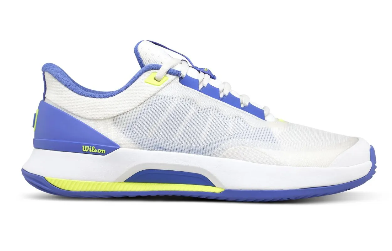 Wilson Intrigue Tour Padel - white/amparo blue/safety yellow