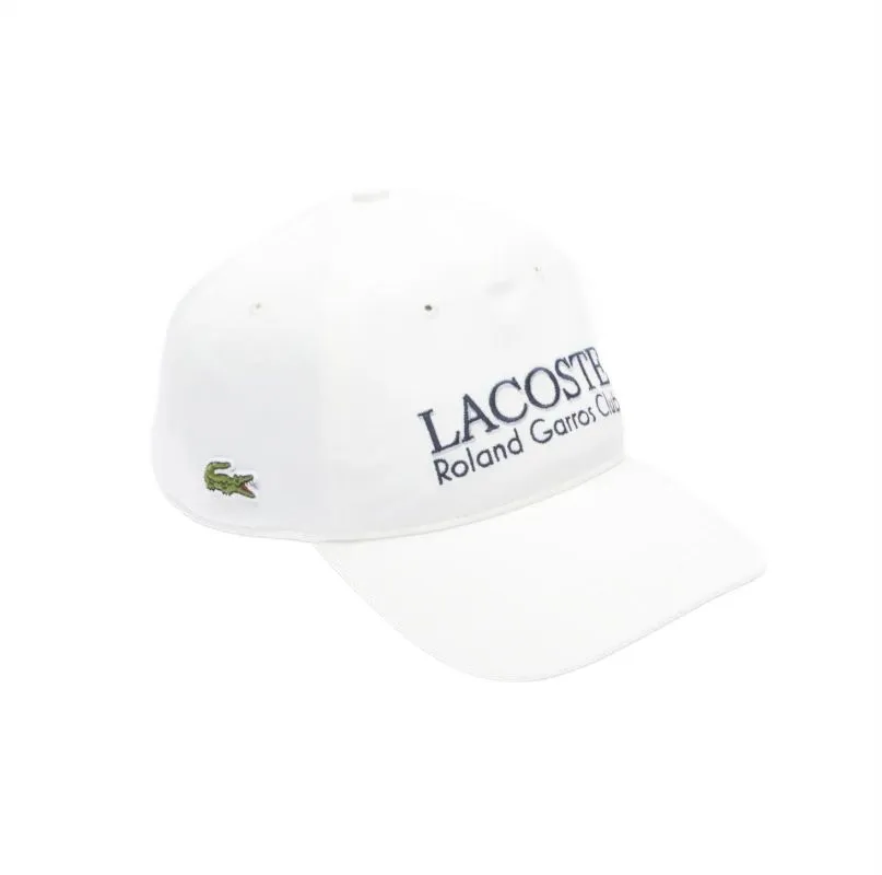 Cap Lacoste Roland-Garros Club - white - White