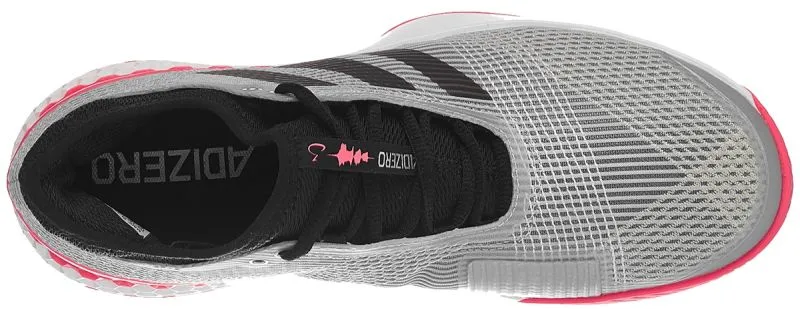 Adidas Adizero Ubersonic 3 - matte silver/core black/flash red