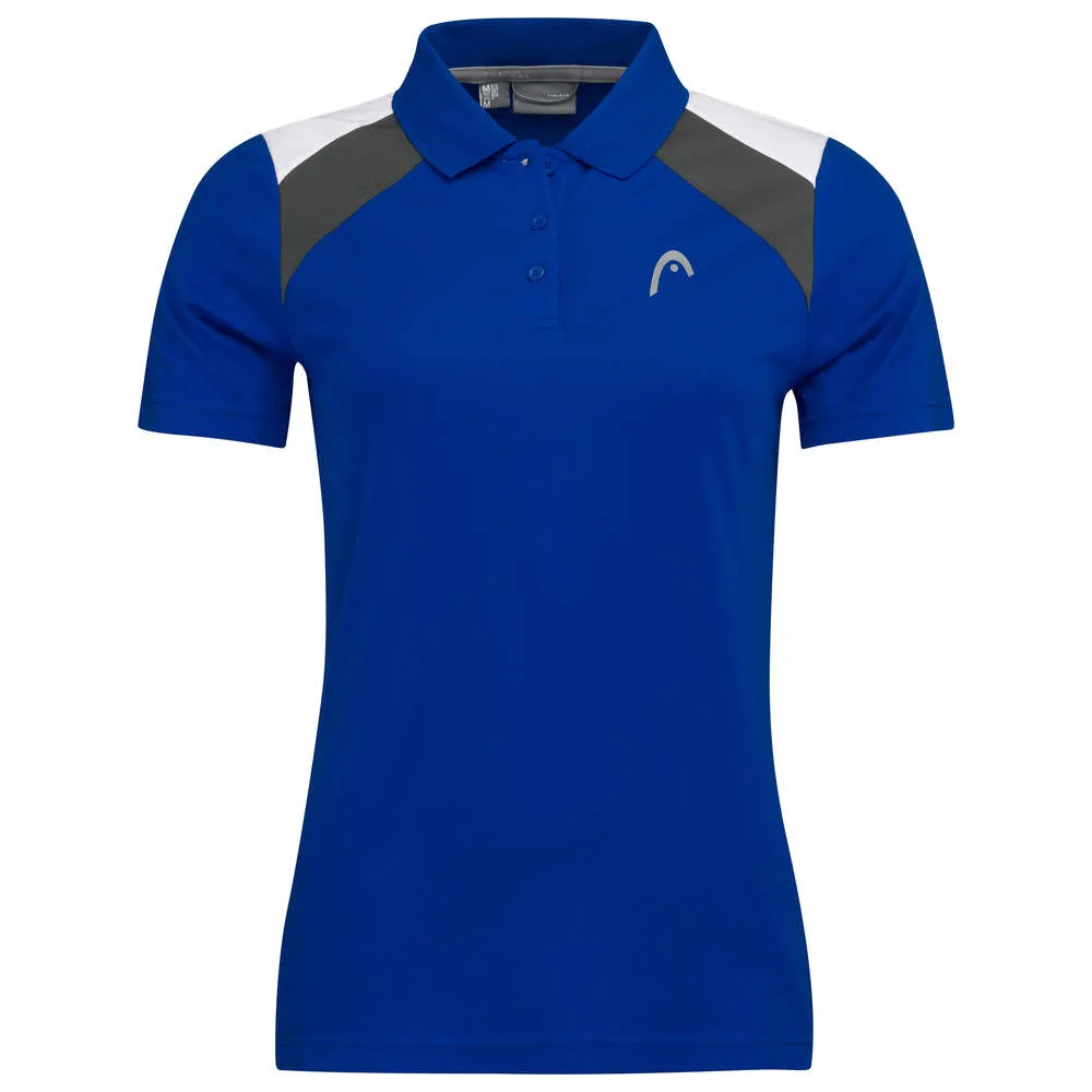 402873 Head Club 22 Tech Polo Shirt W - royal