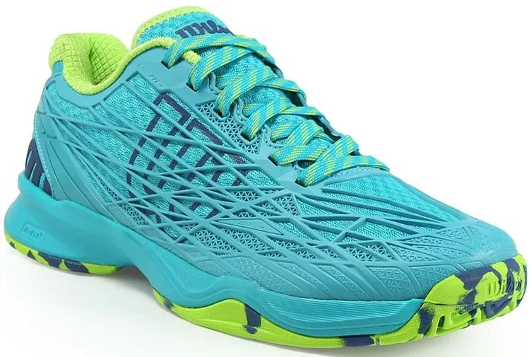 Wilson Kaos - teal blue/granny green