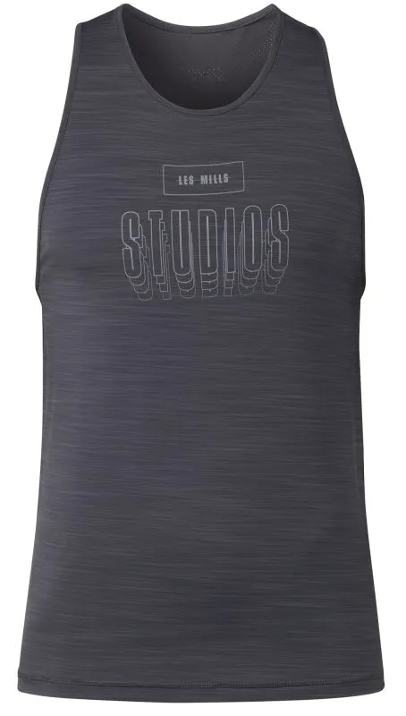 Reebok Les Mills Activchill Singlet M - black Reebok Les Mills Activchill Singlet M - black