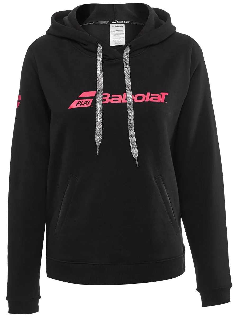 babolat-exercise-hood-sweat-women-black-1 Babolat Exercise Hood Sweat Women - black