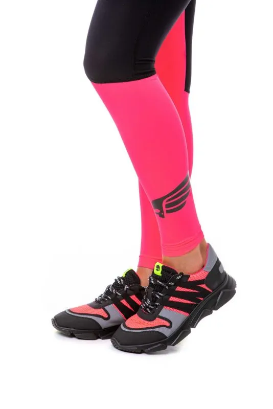 hydrogen-fast-skull-leggings-woman-fluo-fuchsia-4 Hydrogen Fast Skull Leggings Woman - fluo fuchsia