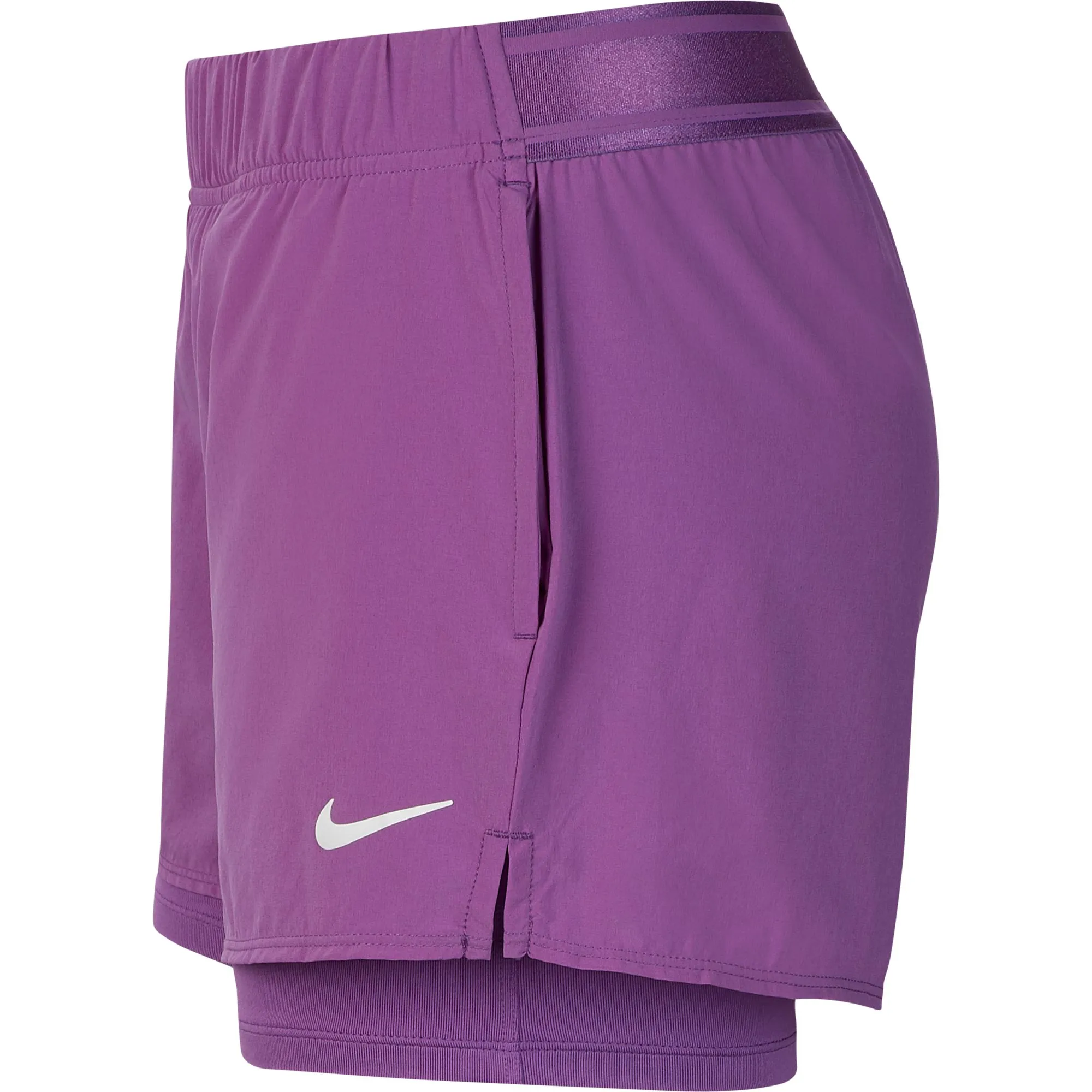 Nike Court Flex Short - purple nebula/white
