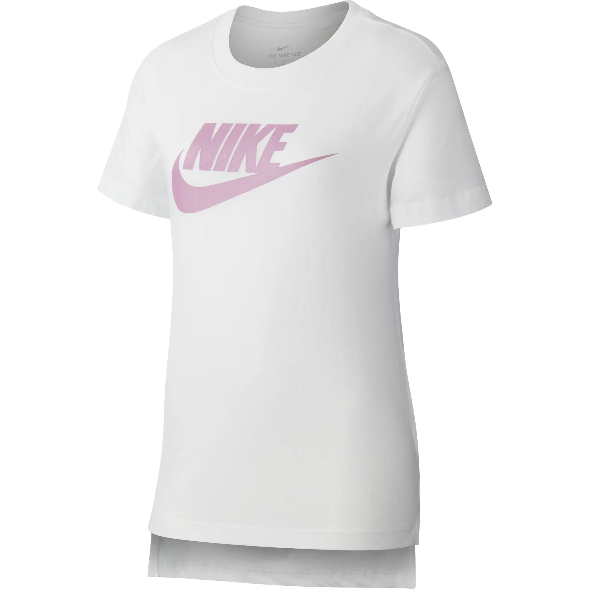 Nike G NSW Tee DPTL Basic Futura - white/magic flamingo