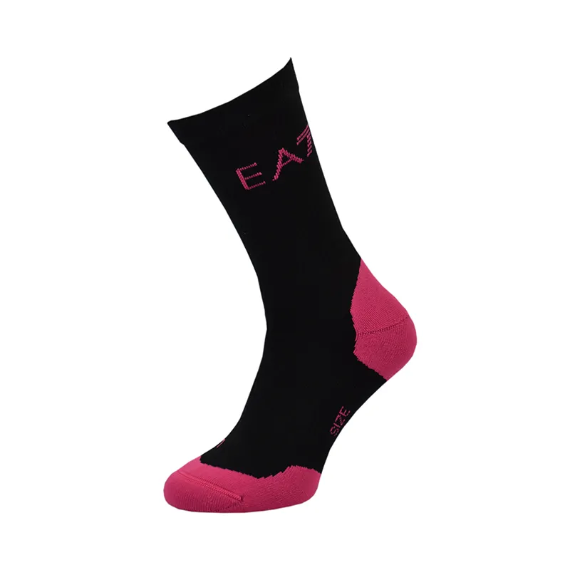 ea7-knitted-sock-1p-black-pink-fluo-1 EA7 Knitted Sock 1P - black/pink fluo