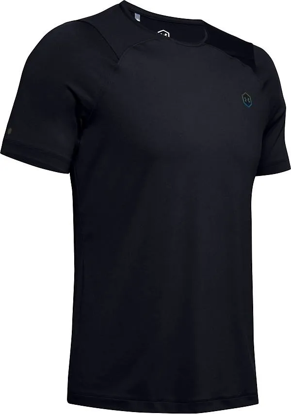 Under Armour RUSH HeatGear Fitted Short Sleeve - black Under Armour RUSH HeatGear Fitted Short Sleeve - black