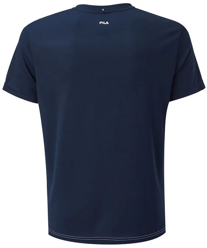 fila-t-shirt-steve-m-white-peacoat-blue-2 Fila T-Shirt Steve M - white/peacoat blue