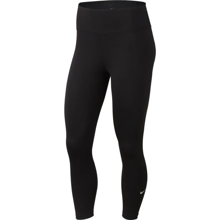 Nike One Tight Crop W - black/white Nike One Tight Crop W - black/white