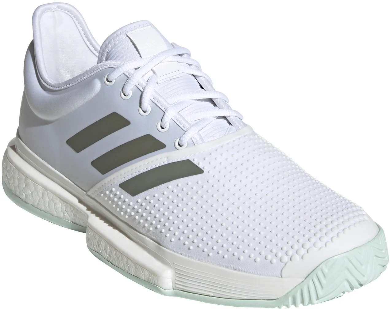 Adidas SoleCourt M - cloud white/legacy green/green tint