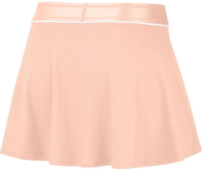Nike Court Dry Flounce Skirt - washed coral/white/white