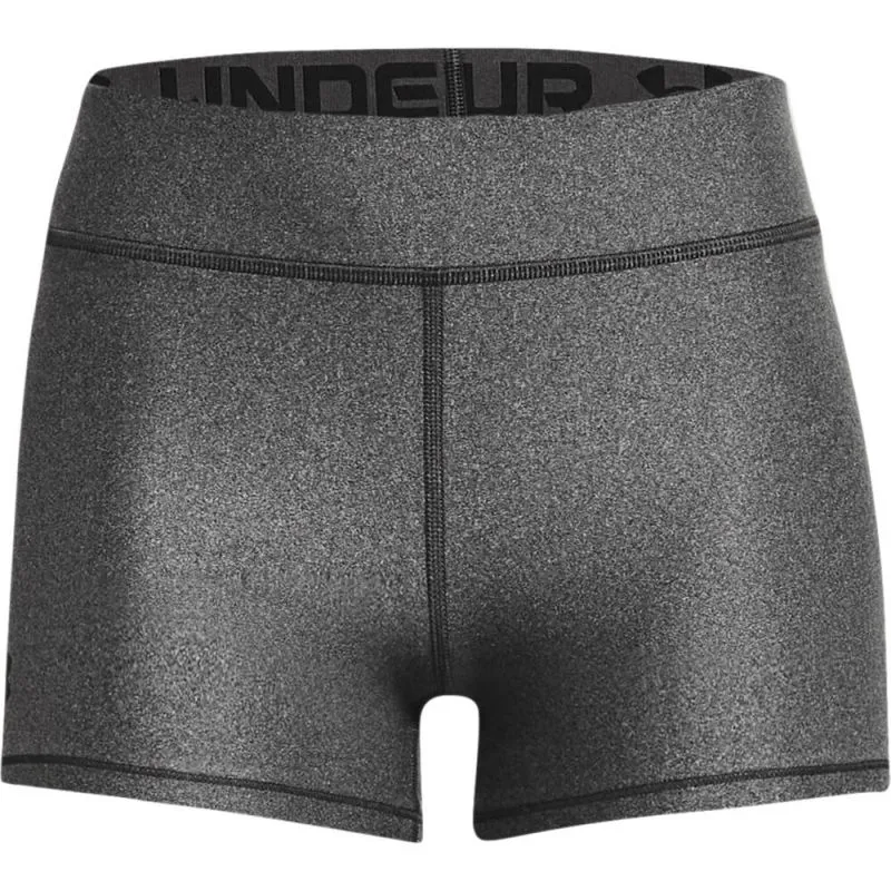 Under Armour Women's HeatGear Armour MidRise Shorty - black/white Under Armour Women's HeatGear Armour MidRise Shorty - black/white