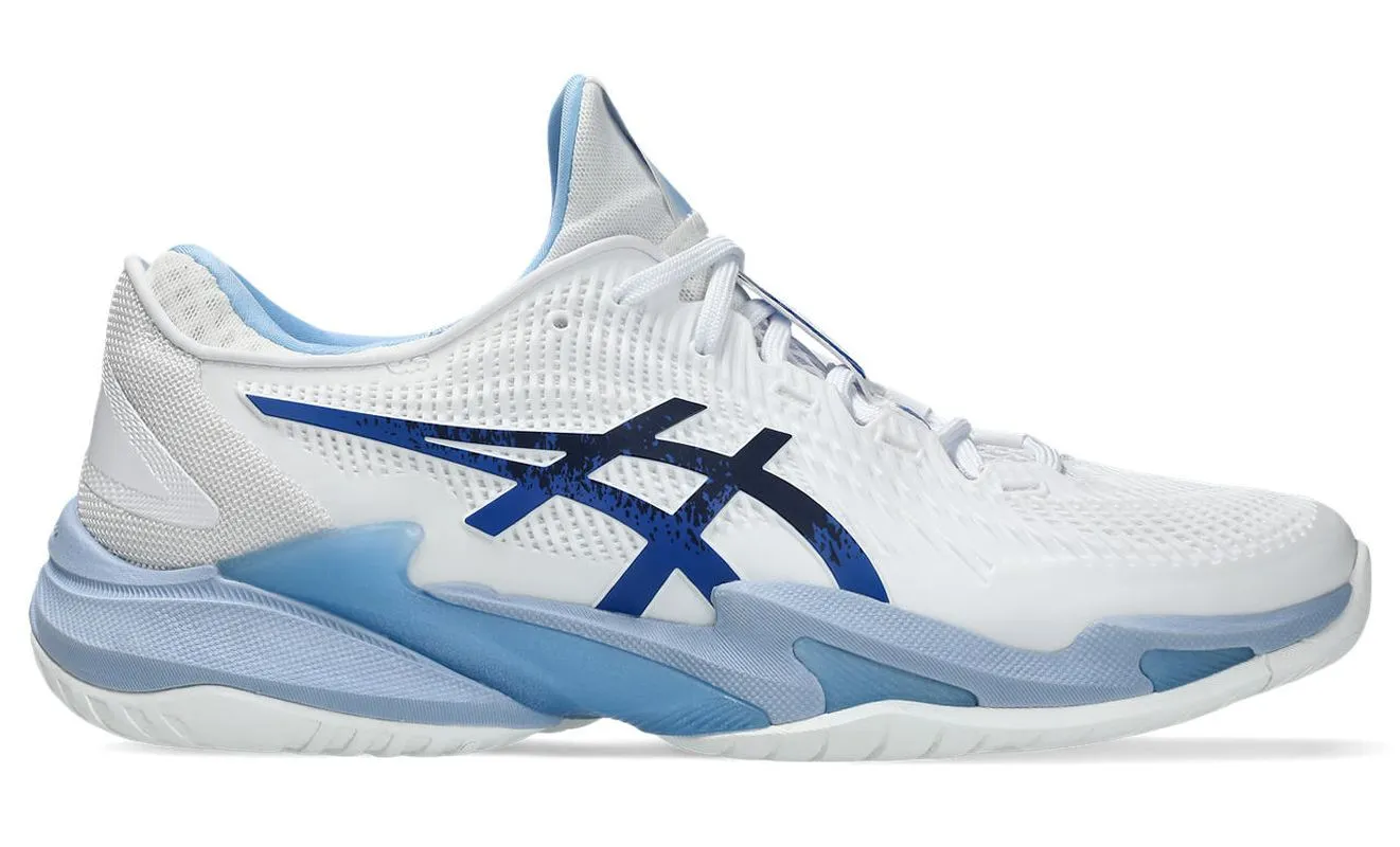 Asics Court FF 3 Novak - white/tuna blue Asics Court FF 3 Novak - white/tuna blue