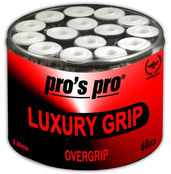overgrip_luxury_grip_60_white-20240911-1-1 Pro's Pro Luxury Grip (60P)