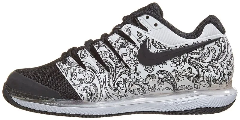 Nike WMNS Air Zoom Vapor X Clay- white/black