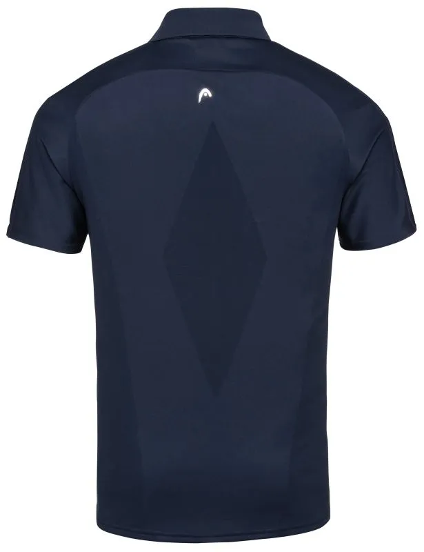 Head Performance Polo Shirt M - dark blue