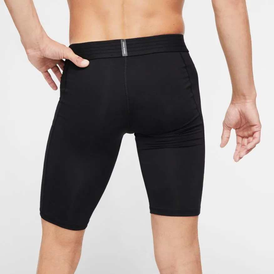 Nike Pro Short Long - black/white