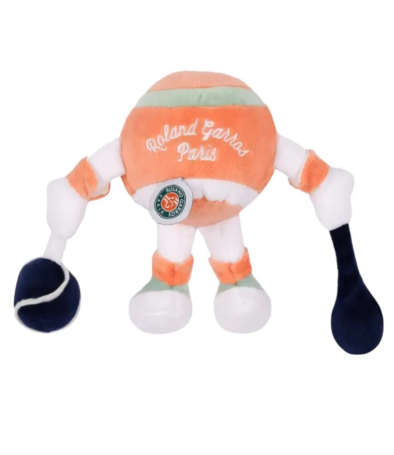 Roland Garros Ball Boy 2025 Plushie - coral