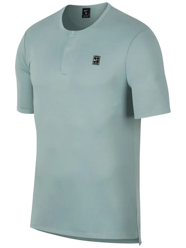 Nike Court Henley EOS - light pumice/white