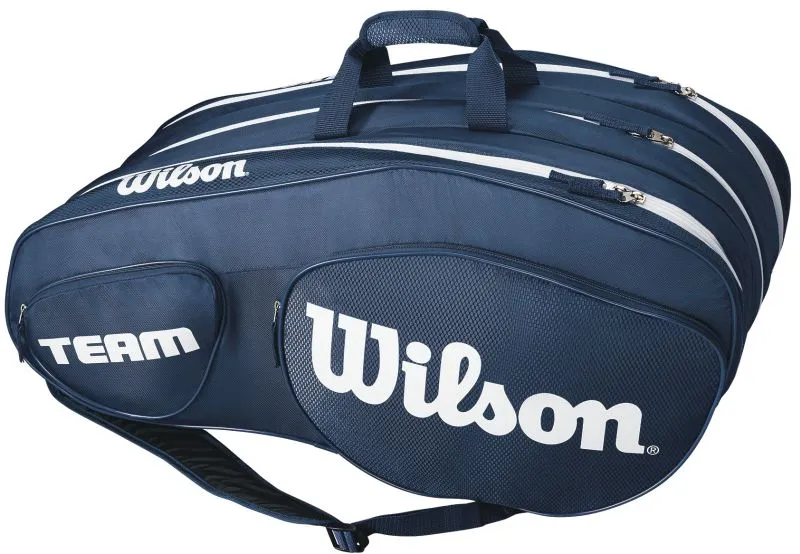 Wilson Team III 12 Pack Bag - blue/white
