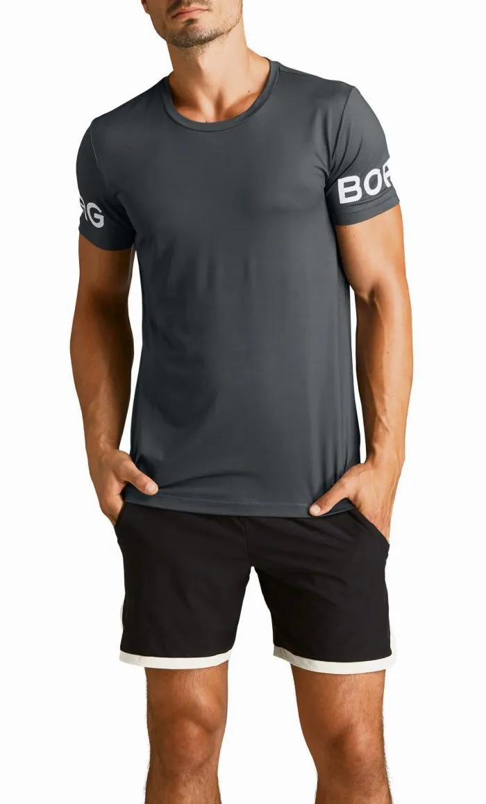 bjorn-borg-tee-m-grey-shade-3 Björn Borg Tee M - grey shade