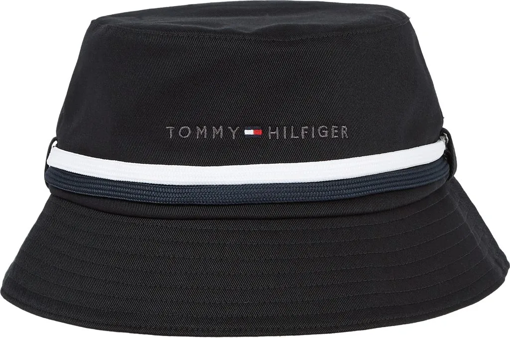 Tommy Hilfiger Established Tape Bucket Man - black
