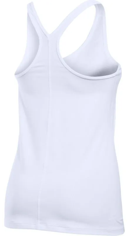 Under Armour HeatGear Armour Racer Tank - white/metallic silver