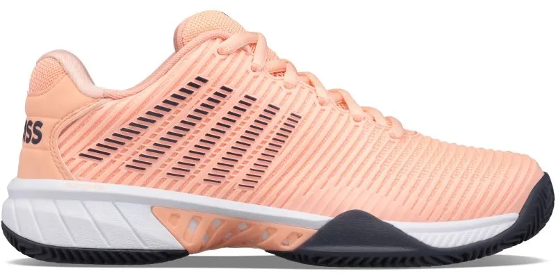 K-Swiss Hypercourt Express 2 HB Clay Women - peach nectar/graystone/white