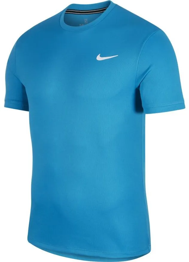 Nike Court Top SS - neo turq/neo turq/white