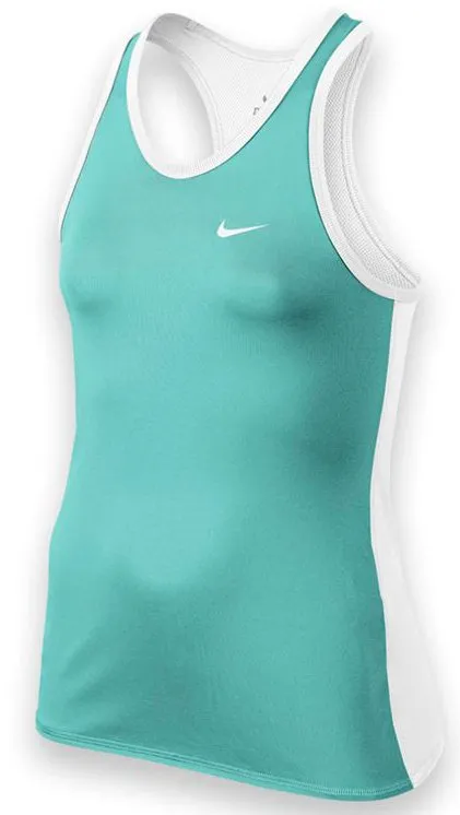 Nike Advantage Court Tank - light aqua/white Nike Advantage Court Tank - light aqua/white