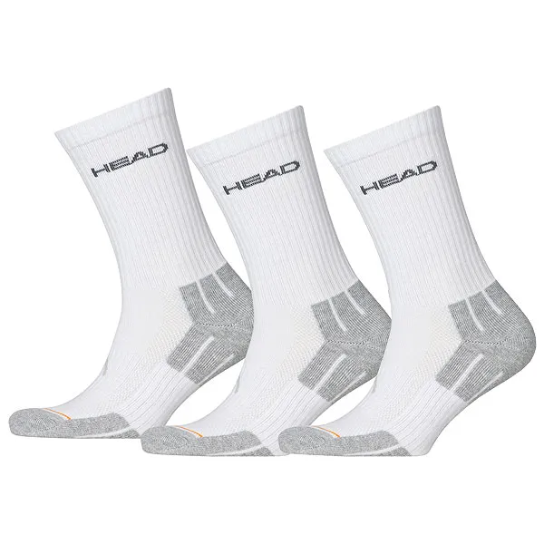 Head Performance Short Crew 3P - white