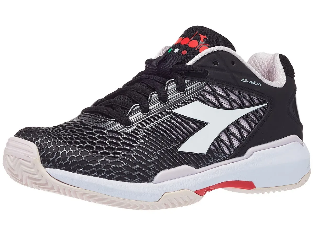 Diadora Speed Competition 5 + W Clay - black/shrinking violet/white