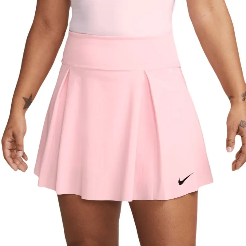 Nike Court Dri-Fit Advantage Club Skirt - med soft pink/black Nike Court Dri-Fit Advantage Club Skirt - med soft pink/black