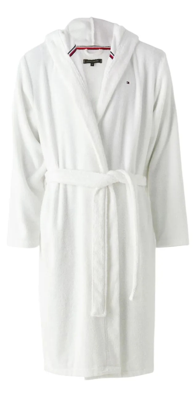 Tommy Hilfiger Towelling Robe - white