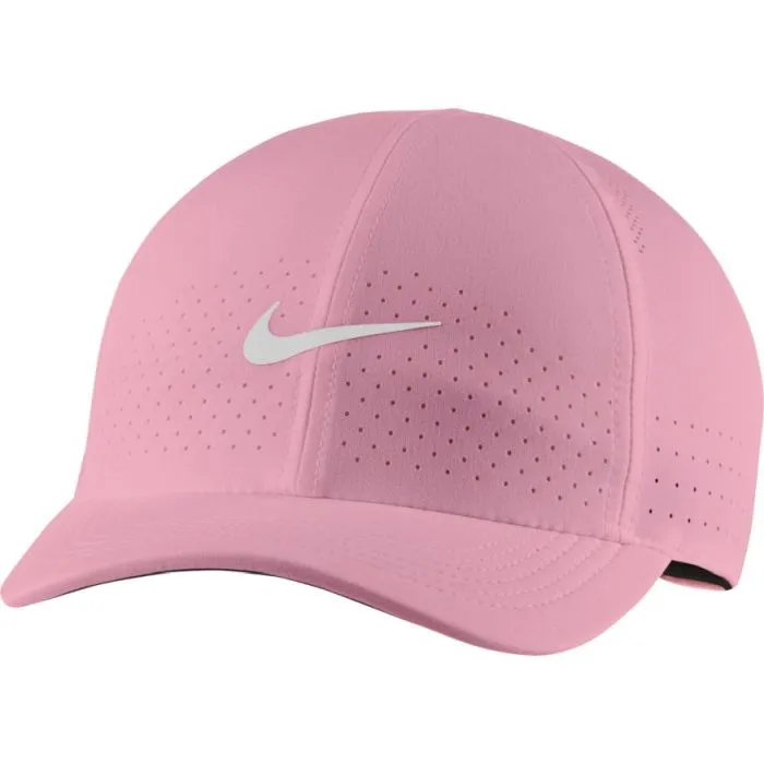 Nike Aerobill Dri-Fit Advantage Cap - elemental pink/white