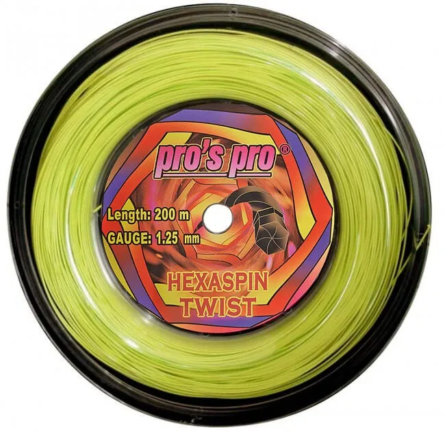 Pro's Pro Hexaspin Twist (200 m) - lime