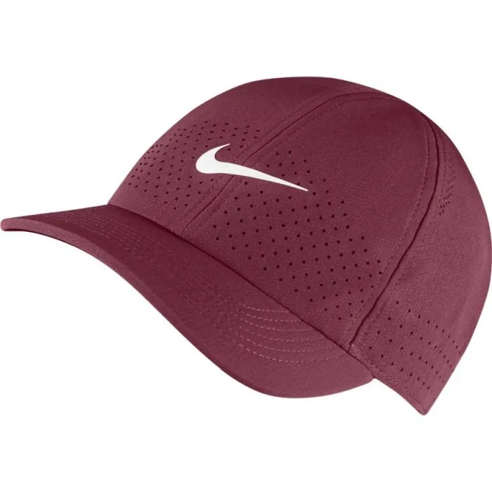 Nike Aerobill Dri-Fit Advantage Cap - dark beetroot/white