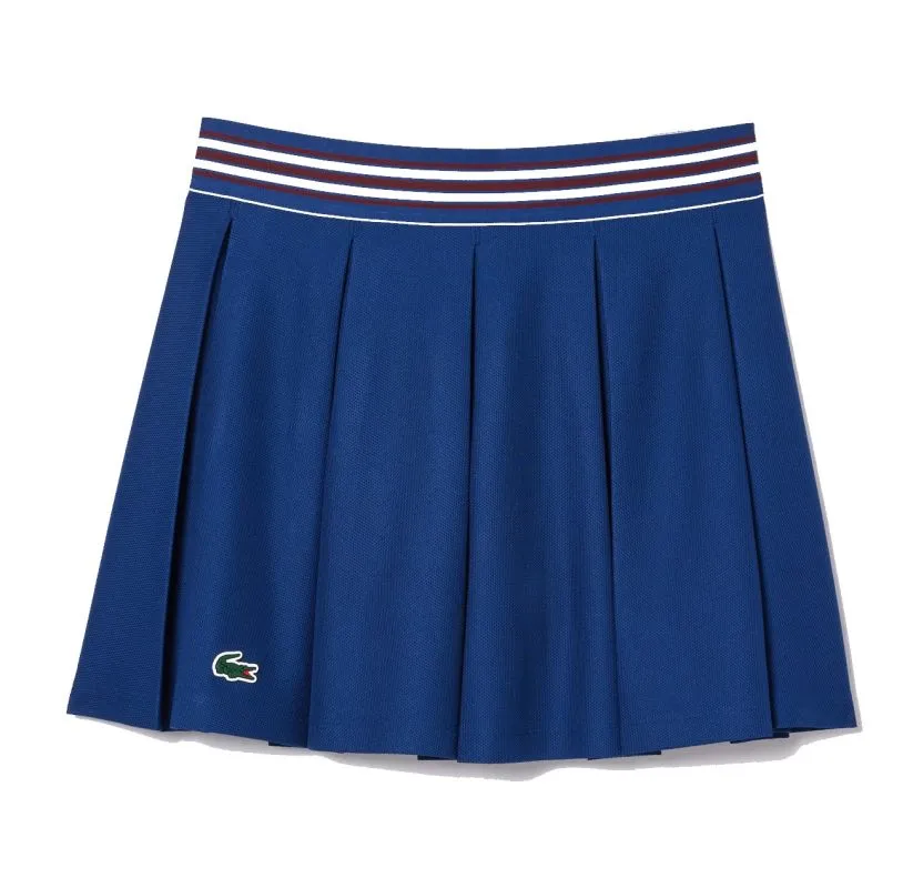 Lacoste Piqué Sport Skirt with Built-In Shorts