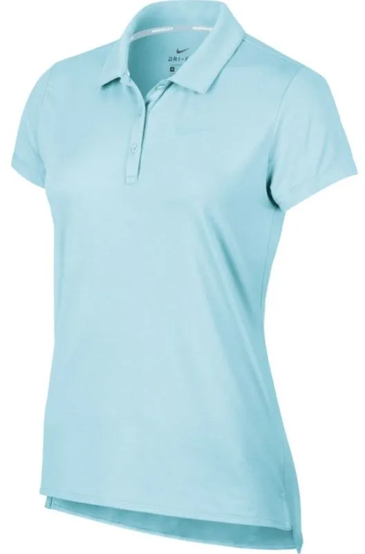 Nike Court Polo SS Pure W - topaz mist/topaz mist