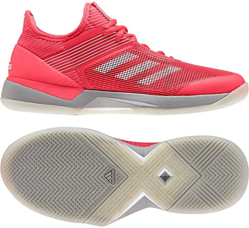Adidas Adizero Ubersonic 3 W - shock red/white/light granite