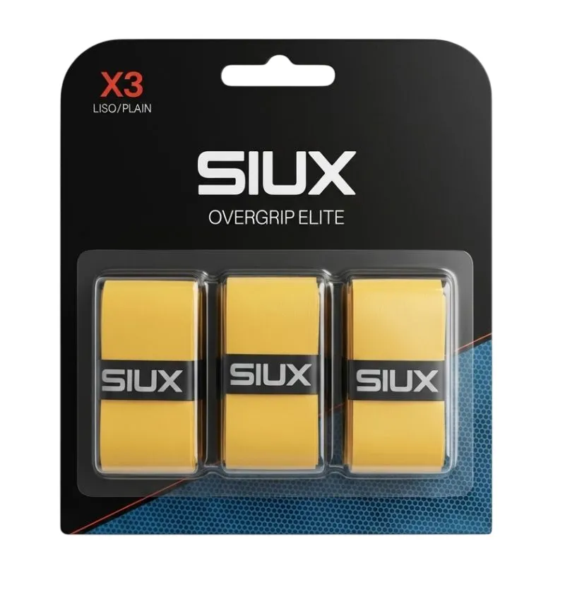 Siux Overgrips Elite 3P - yellow Siux Overgrips Elite 3P - yellow