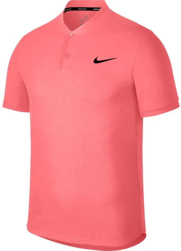 Nike Court Dry Advantage Solid Polo - lava glow